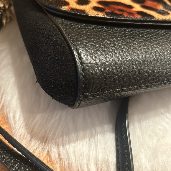 Kate Spade Ocelot Leopard Calf Hair evening clutch/crossbody. HOST PICK - Picture 6 of 8